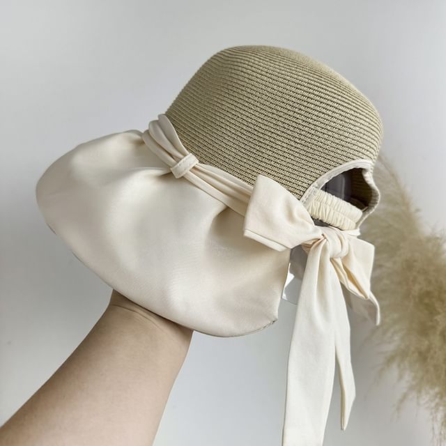 Sun Bow Hat Straw