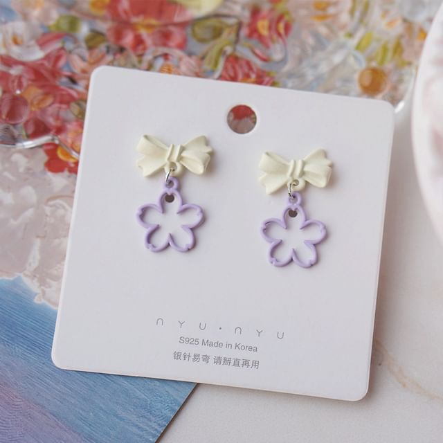 Alloy Floral Earring (Various Dangle Designs)