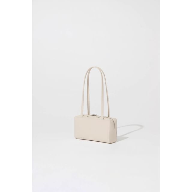 Bag Plain Leather Faux Shoulder