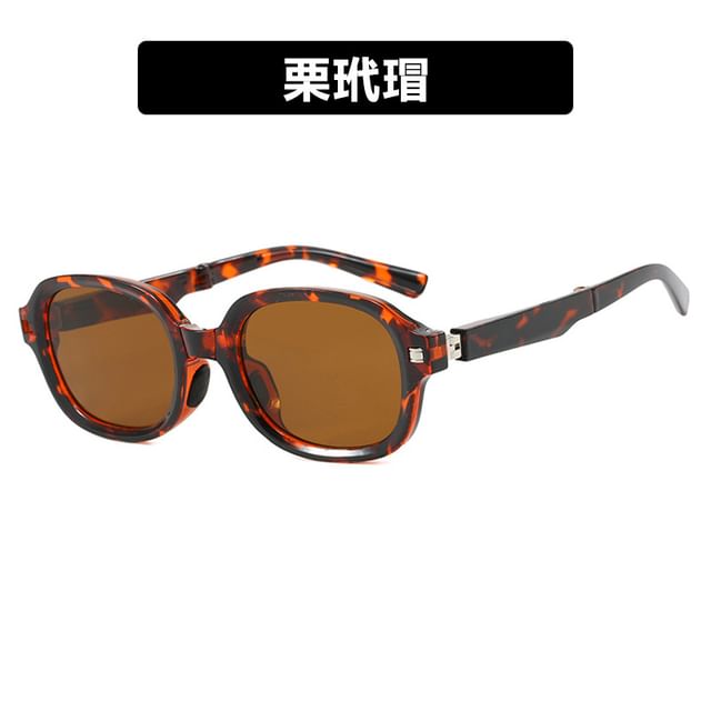 Foldable Sunglasses Oval
