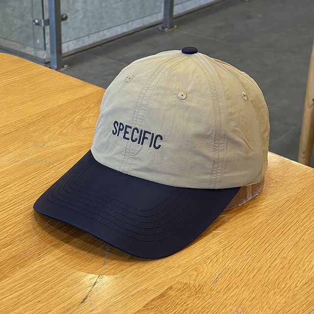 Lettering Baseball Cap