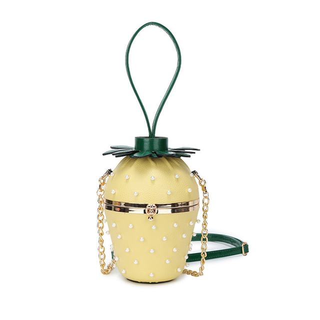 Strawberry Bag Strap Bucket Chain