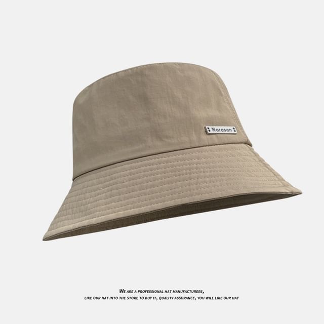 Metal Plate Bucket Hat