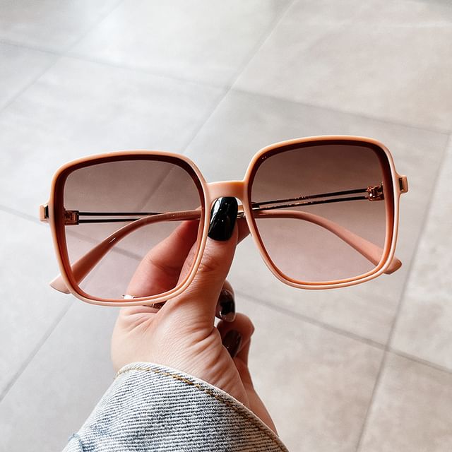 Sunglasses Square Frame Oversized