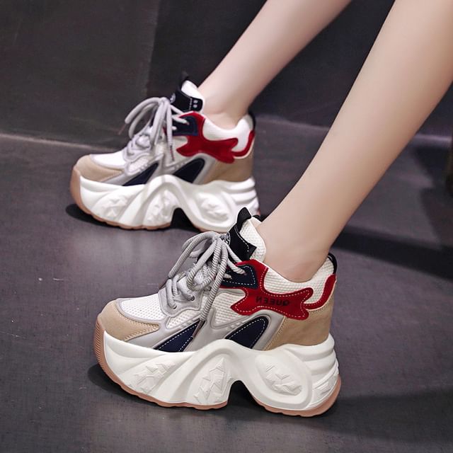 Up Platform Sneakers Lace