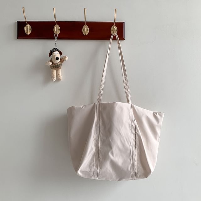 Nylon Tote Bag Plain