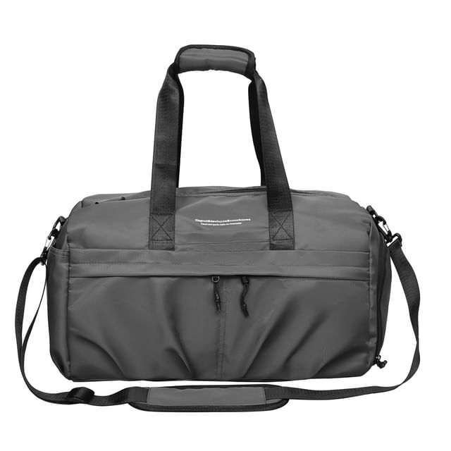 Nylon Lettering Bag Duffel