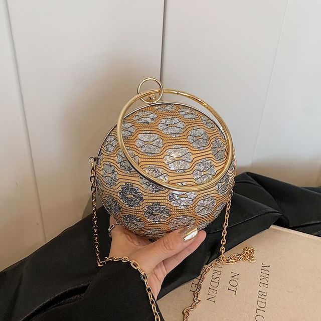 Bag Sequin Sphere Evening