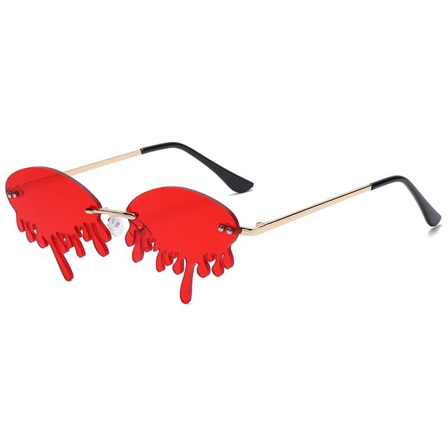 Melted Frameless Sunglasses