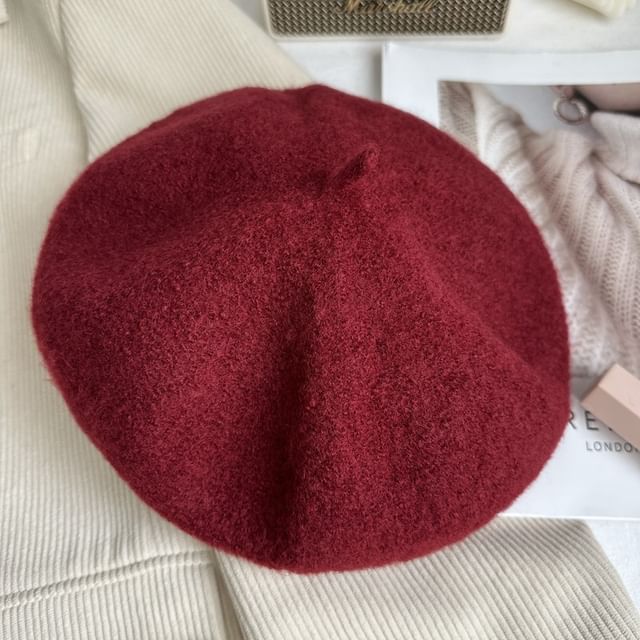 Beret Woolen Plain