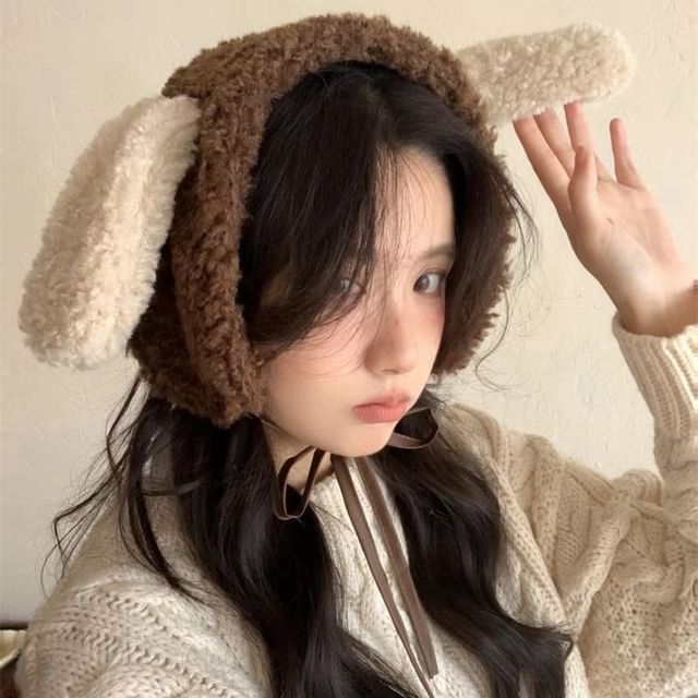 Fluffy Dog Earmuffs Ear
