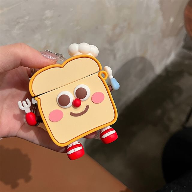 Pro Case Set AirPods Charm Earphone / Toast Skin