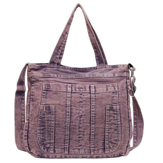 Denim Bag Crossbody Washed
