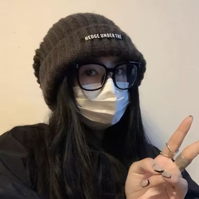 Bear Ribbed / Beanie Ear Fluffy Scarf Hooded