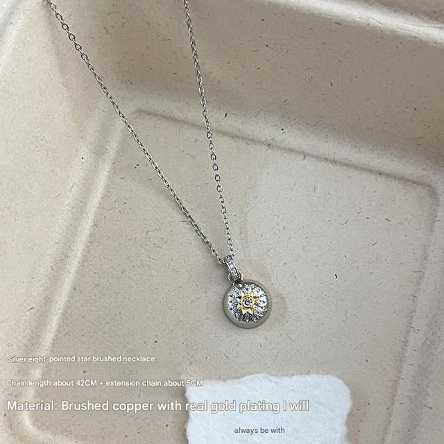 CZ Necklace Dome