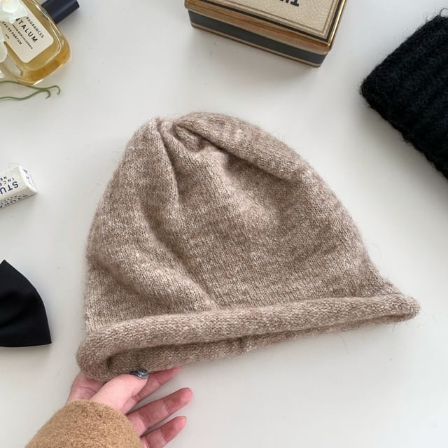 Plain Beanie Knit