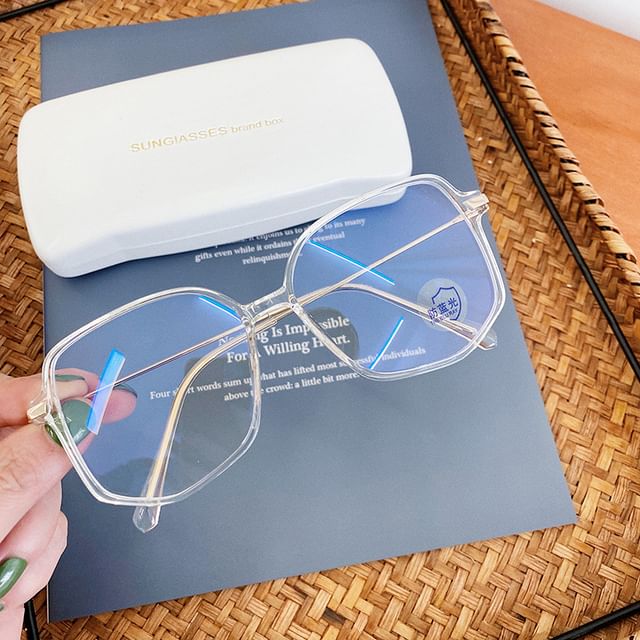 Frame Polygon Eyeglasses