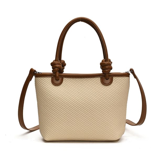 Contrast Crossbody Trim Bag