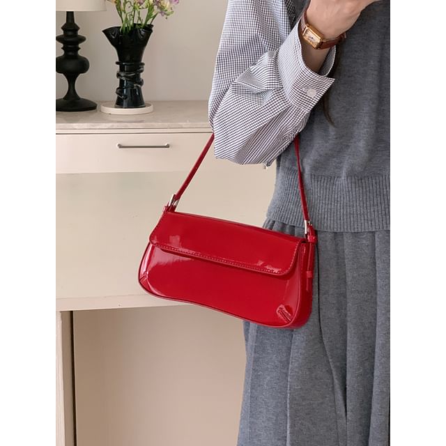 Bag Patent Flap Shoulder