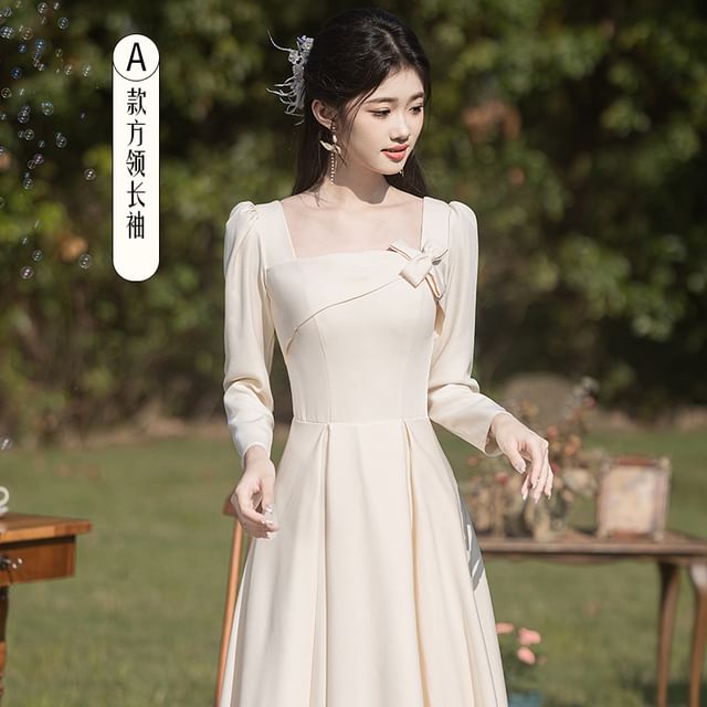 Designs) Evening Plain Bridesmaid (Various Gown