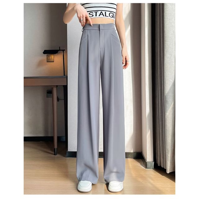 Suit Designs) Leg Pants Rise Wide (Various High Plain