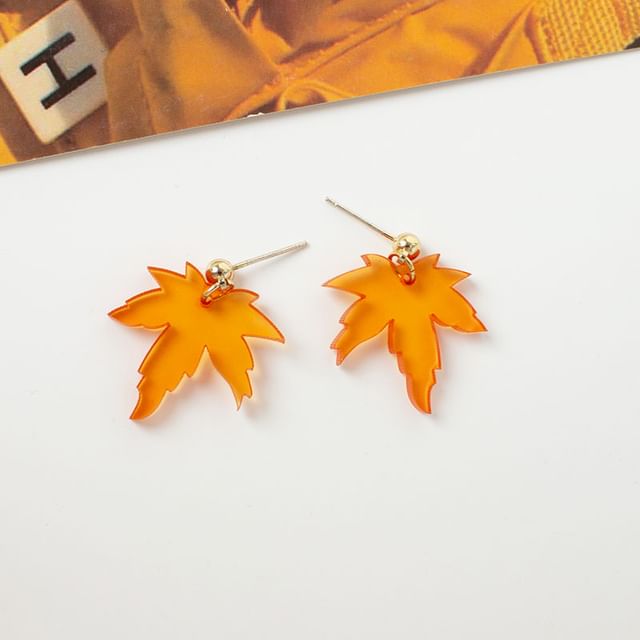 Drop Alloy (Various Cuff Designs) / Leaf Earring Ear