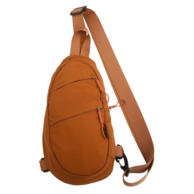 Plain Sling Bag Zip