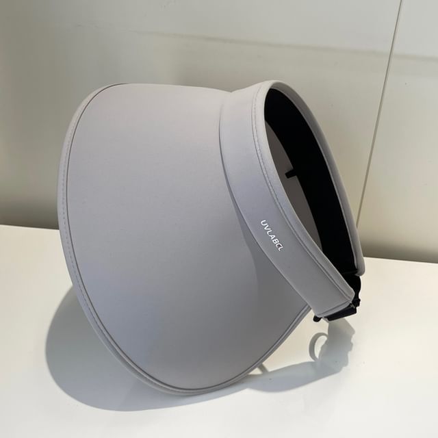 Hat Wide Lettering Sun Brim