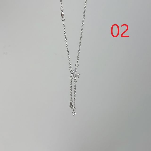 Butterfly Lariat Necklace