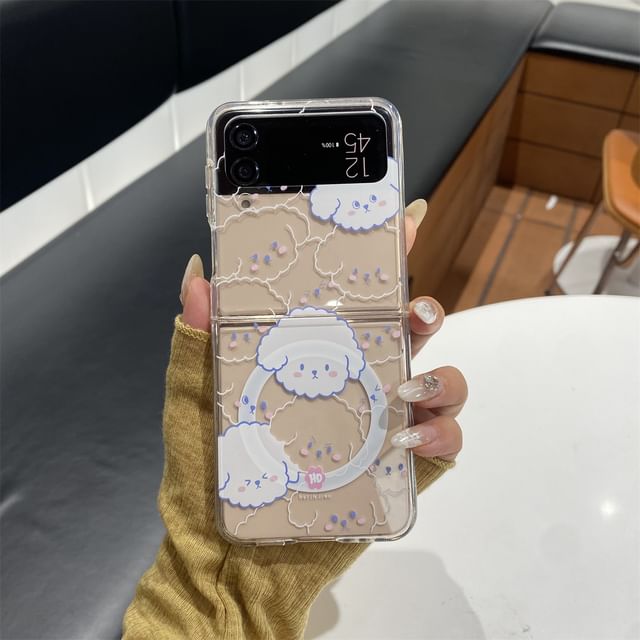 Dog Print Phone Case / Strap / Suction Magnetic / Set
