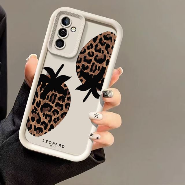 Samsung Phone Strawberry Case Print