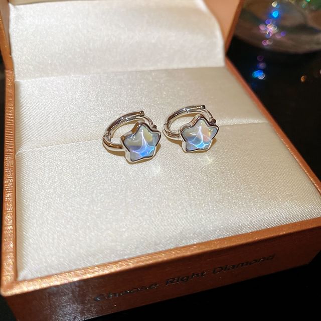 Earring Hoop Star