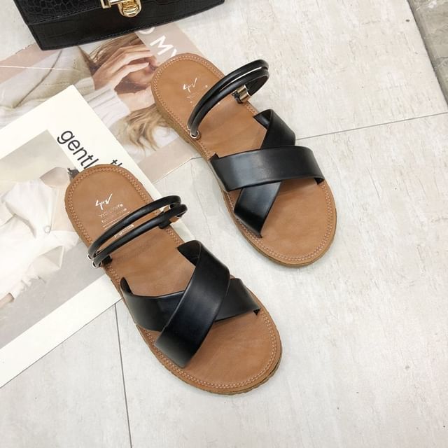Sandals Slide Platform
