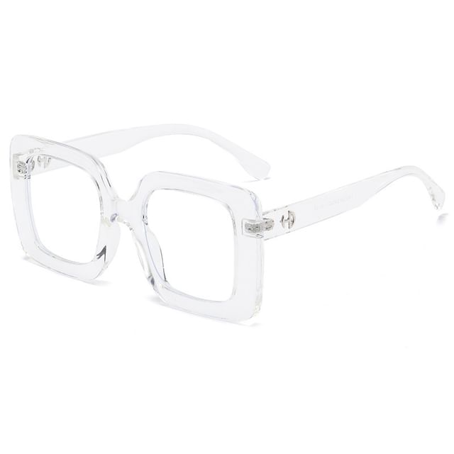 Square Frame Thick Sunglasses
