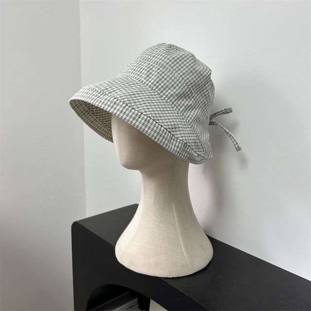 Plaid Bucket Hat