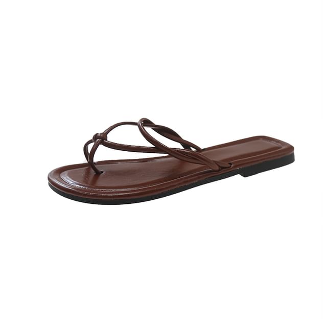 Knot Flip-Flops Strappy