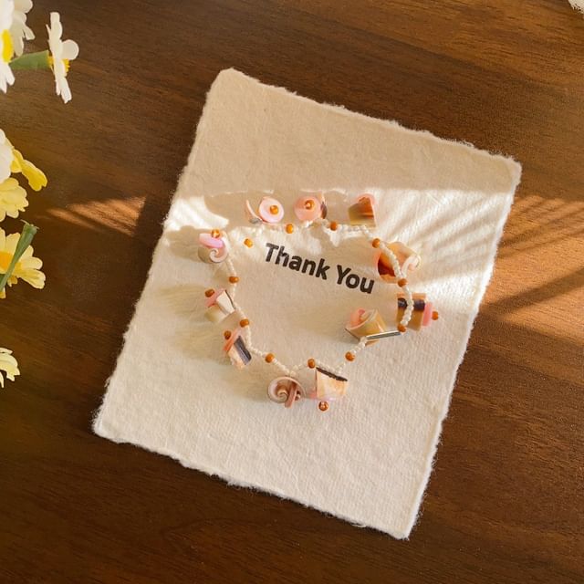 Bead / Necklace Shell Bracelet