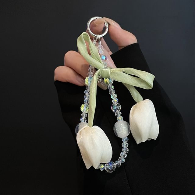 Lanyard Pad with Flower Phone