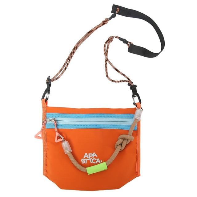 Bag Crossbody Lettering Rope Strap