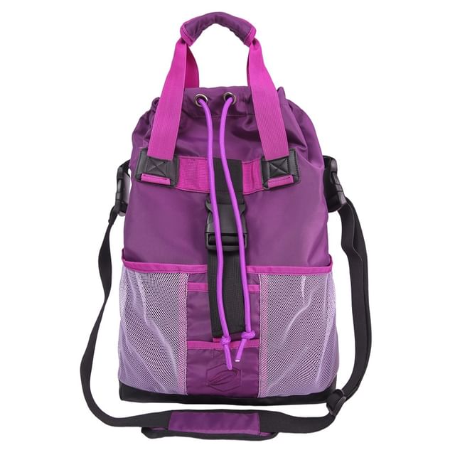 Crossbody Bag Color Block Drawstring