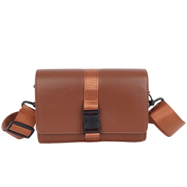 Crossbody Box Buckled Bag Flap
