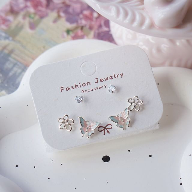 Earring Stud Butterfly