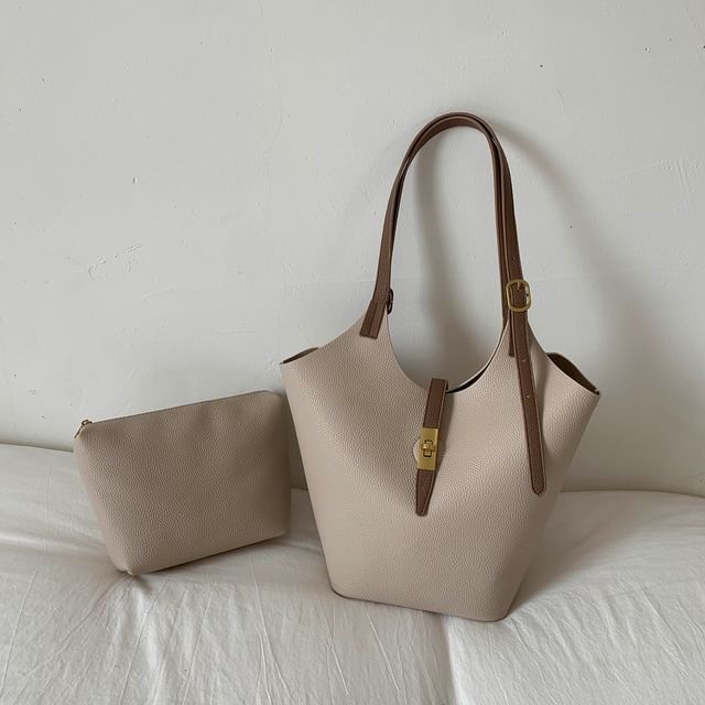 Bag With Shoulder Pouch Buckle