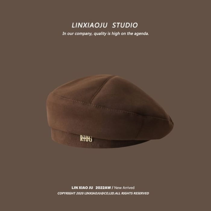 Beret / Baseball Cap / Bucket Hat / Applique Beanie - RIOG