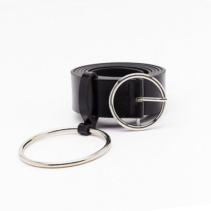 Black O-Ring Belt - Standart / Belts