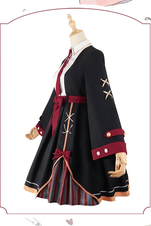 Onyx OP Dress - Magic High Waist Sweet Lolita with Cloak