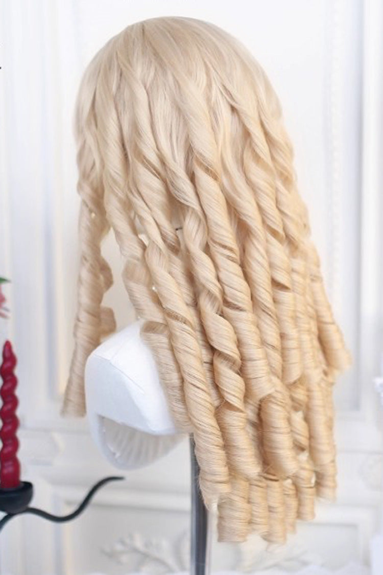 Blonde Sweet Japanese Roman Curls Lolita Long Wig