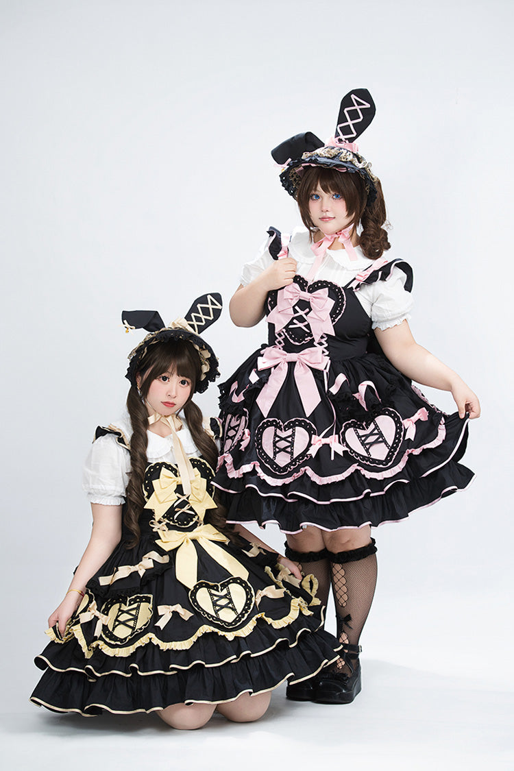 Plus Size Princess JSK Dress with Ruffle