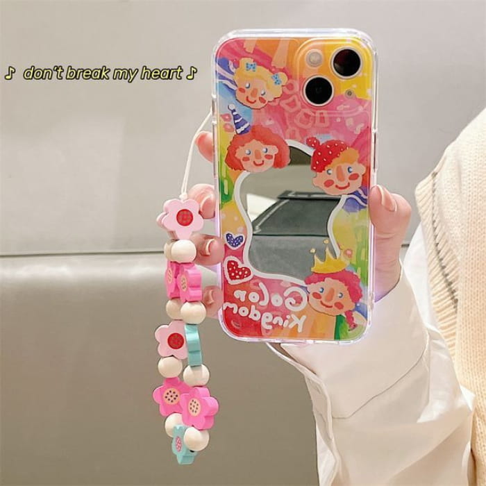 Flower Mirrored Phone Case - iPhone 13 Pro Max / mini / 12