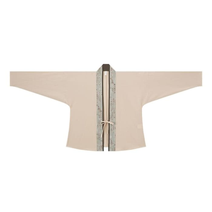 Hanfu Open Front Jacket / Top / Wide Leg Pants / Crossbody